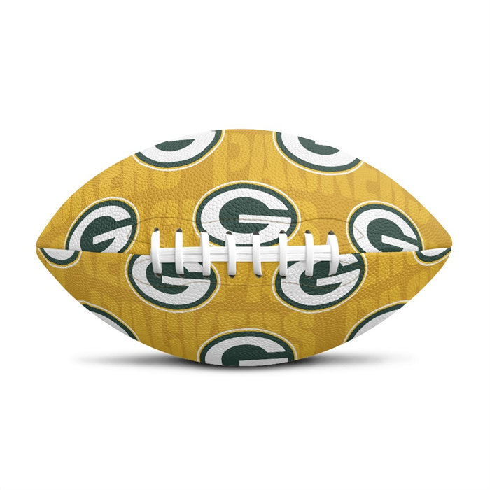 Green Bay Packers Team Logo Mini Football(Pls check description for details) - Click Image to Close